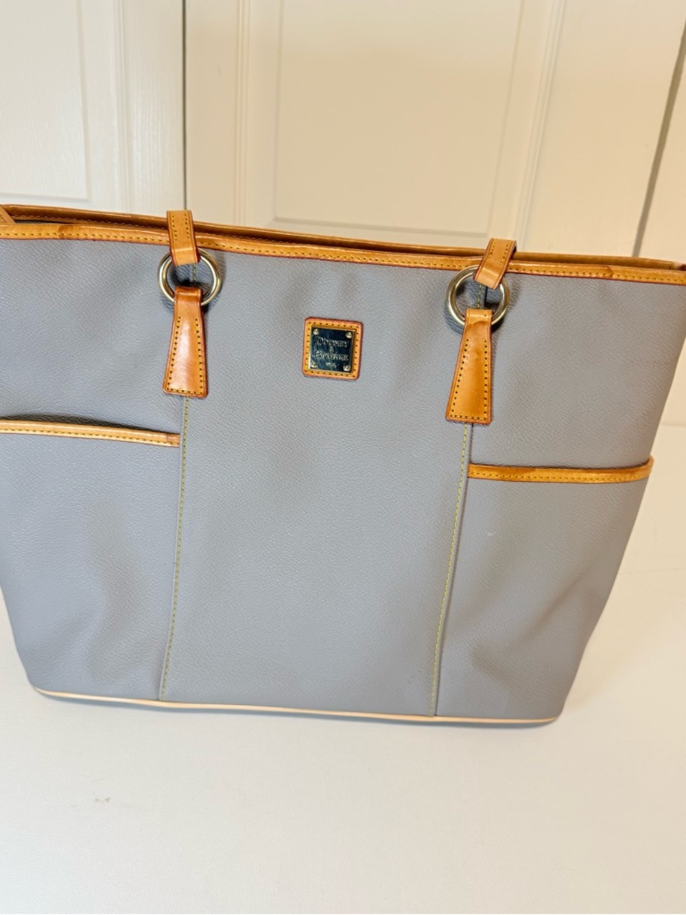 Dooney & Bourke Helena Shopper - Slate Grey Pebble Leather